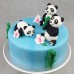 Baby Panda Bears Cake (D,V)